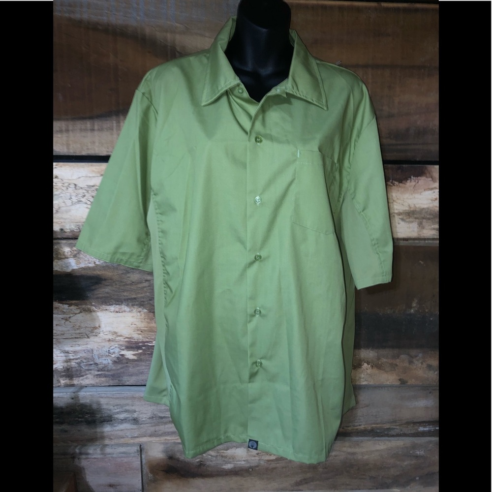 New with tags Chef Works green top size L
